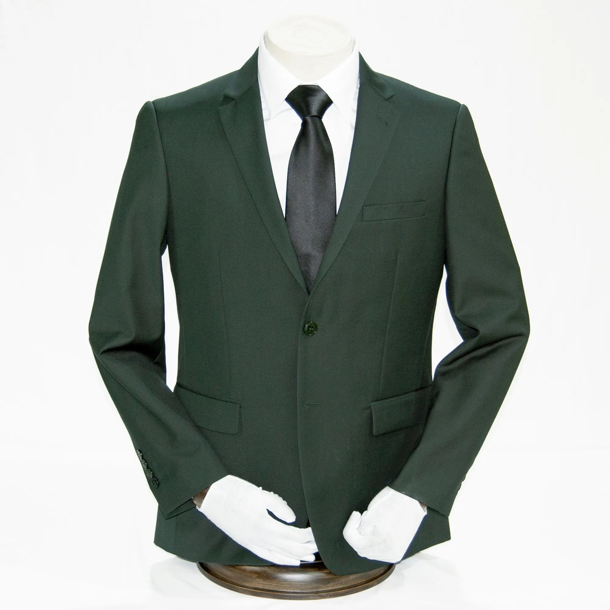 Hunter Green Classic 2-Piece Modern-Fit Suit