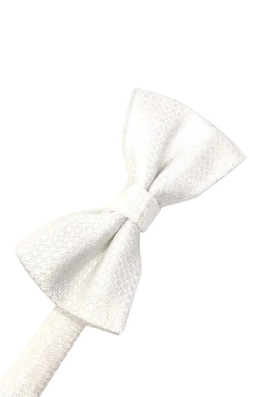 White Regal Bow Tie