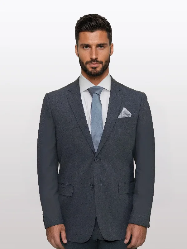 Mens Charcoal Suit