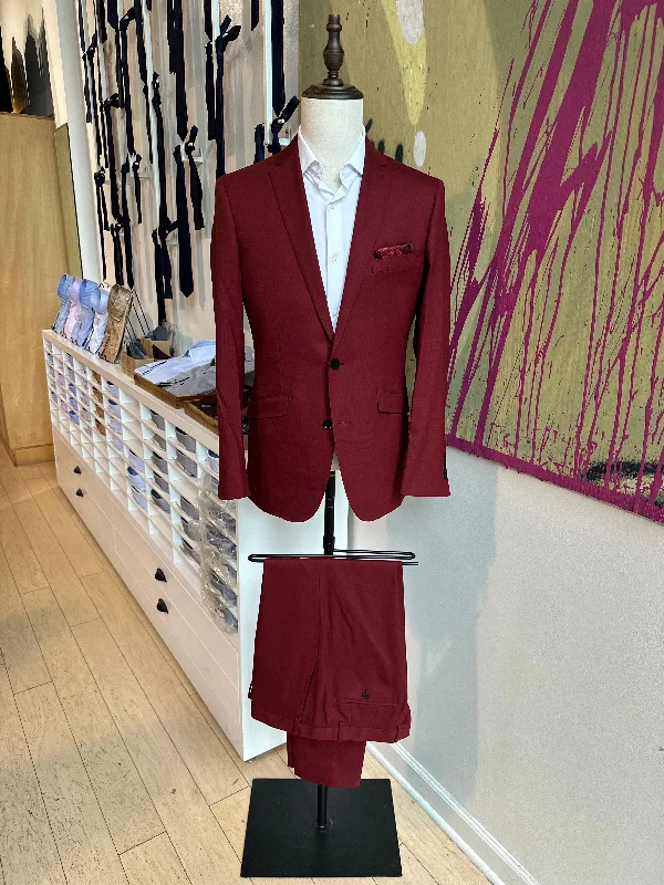 Burgundy Premium Suit