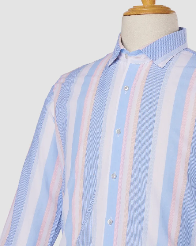 Ocean Sunset Striped Shirt