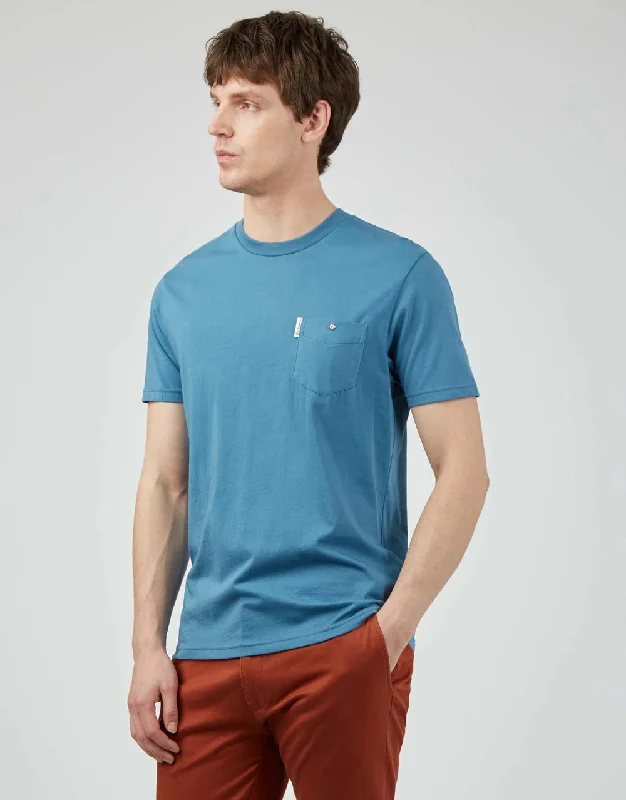 Ben Sherman Signature Pocket Wedgewood Blue T-shirt