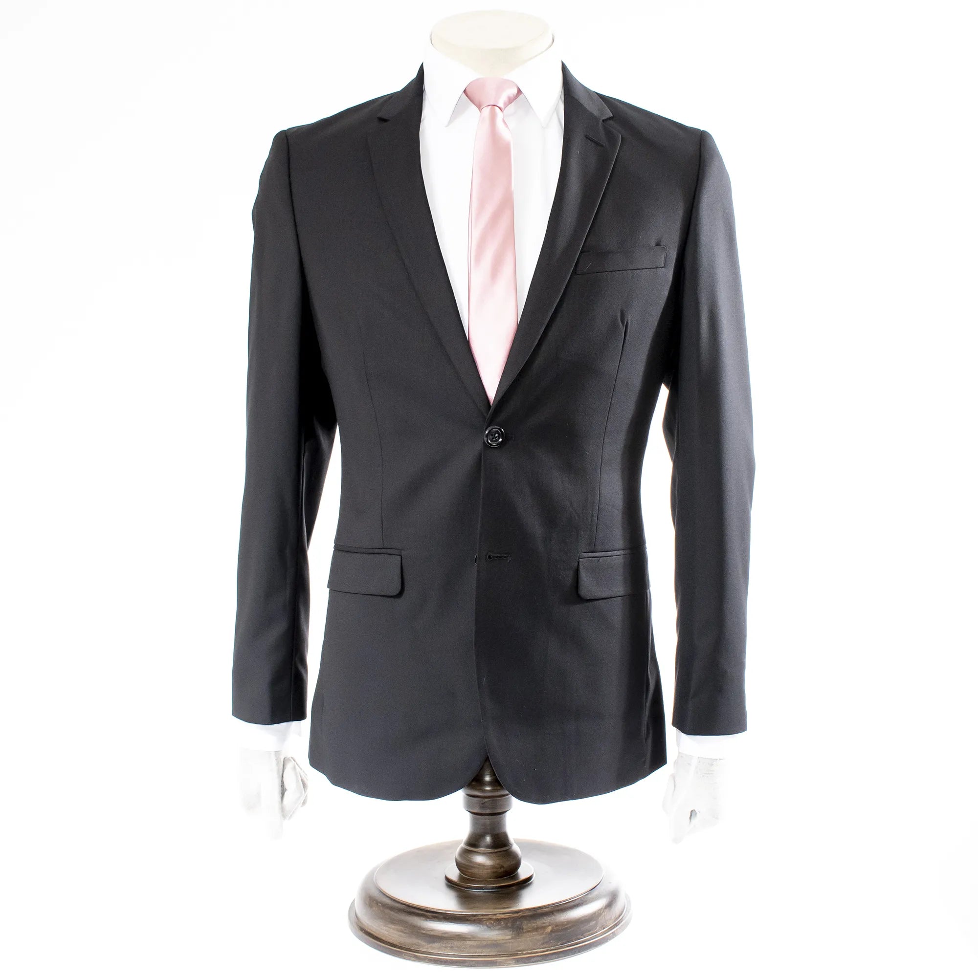 Luther | Black 2-Piece Tailored-Fit Suit