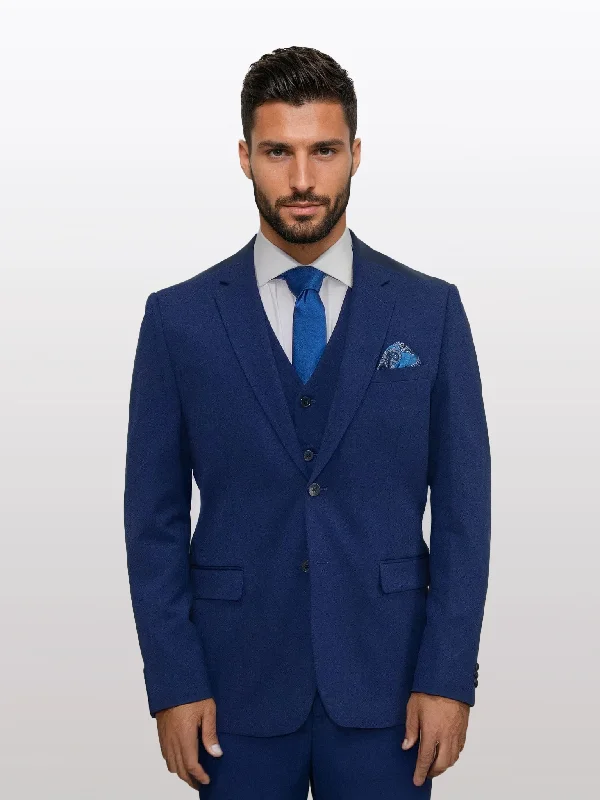 Blue Men's Slim-Fit Suit Separates Jacket by Karako's Suits