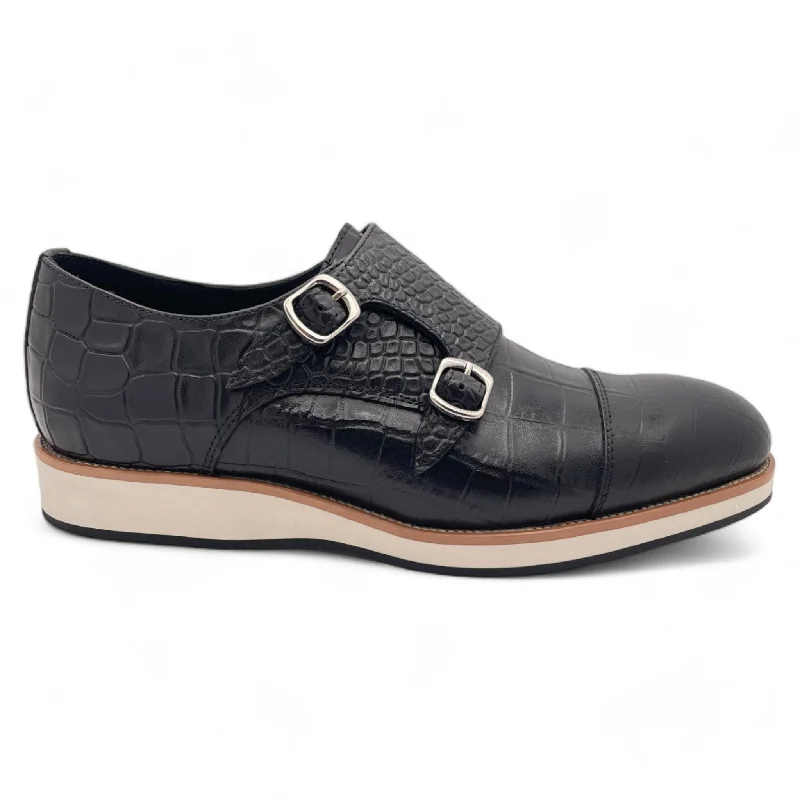 Double Monk Strap Dress Shoe