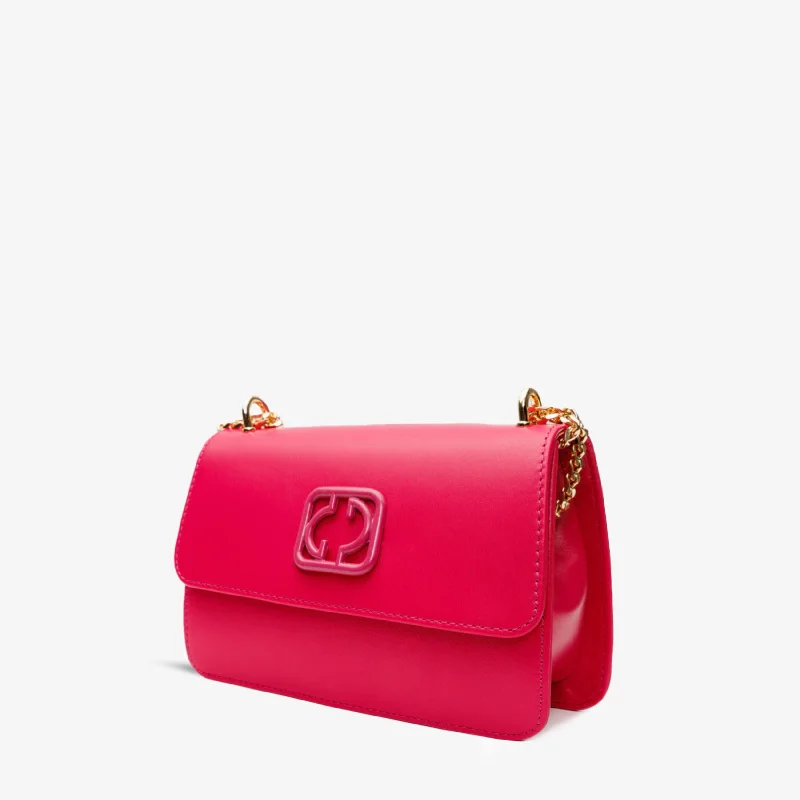 The Maneadero Fuchsia Leather Handbag