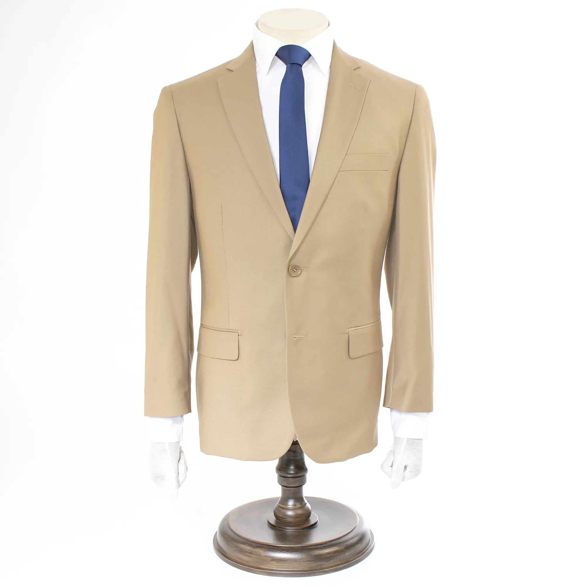 Camel Premium 2-Piece European Big & Tall Suit