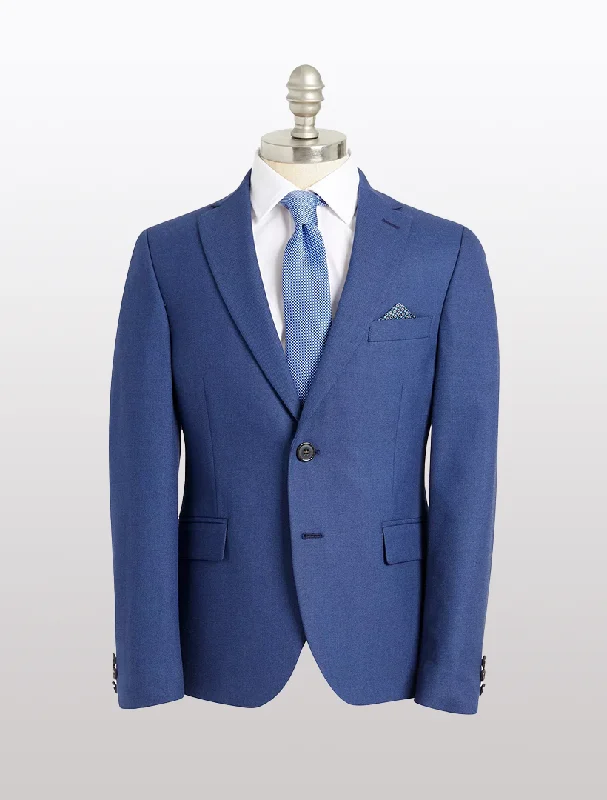 Boy's Bright Navy Stretch Suit