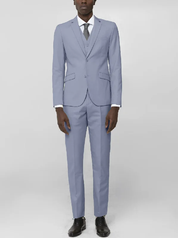 Dusk Blue Three Piece Suit (Clearance)