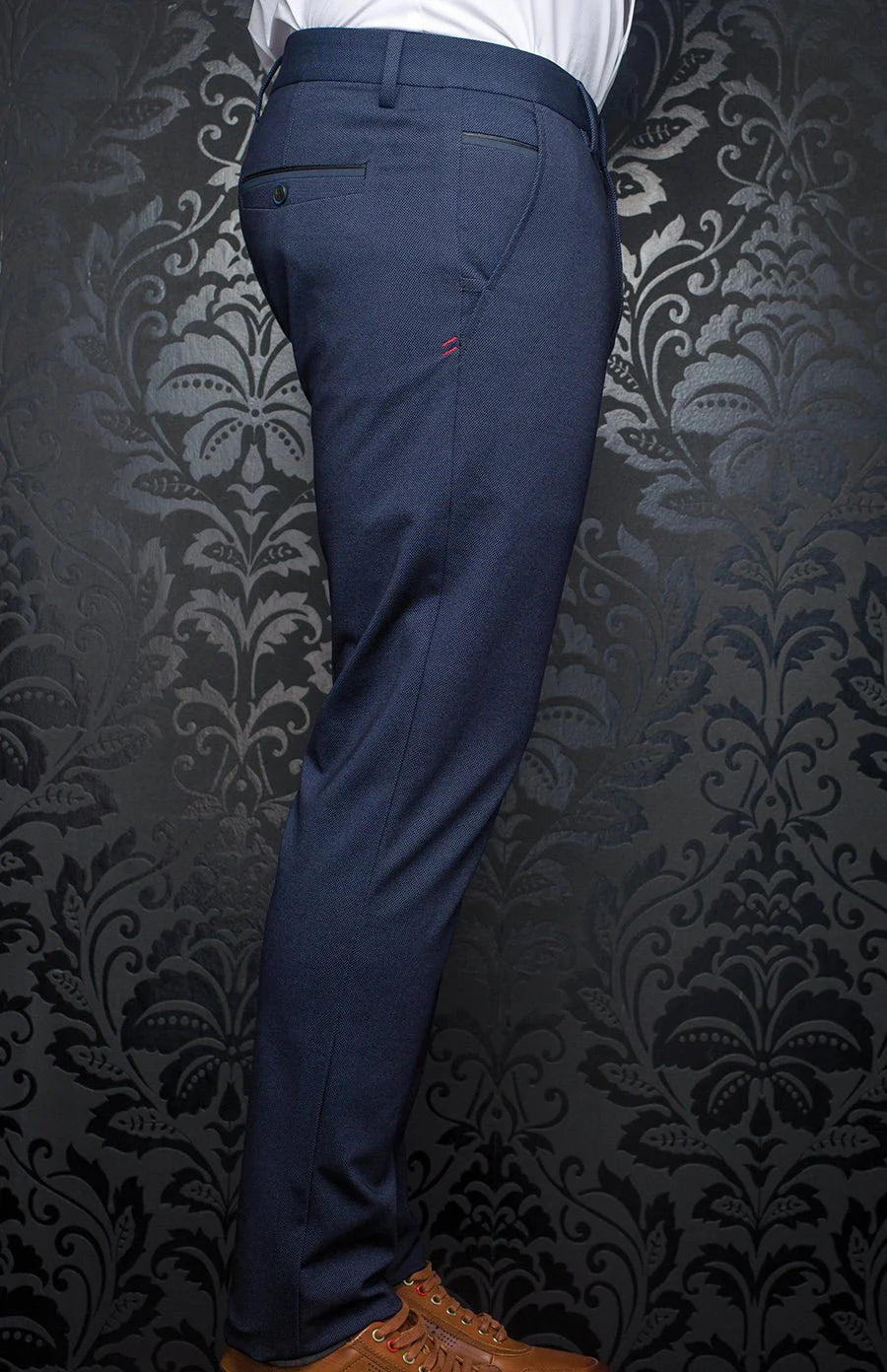 Au Noir Dressy Stretch Pant | Beretta Ryan Navy