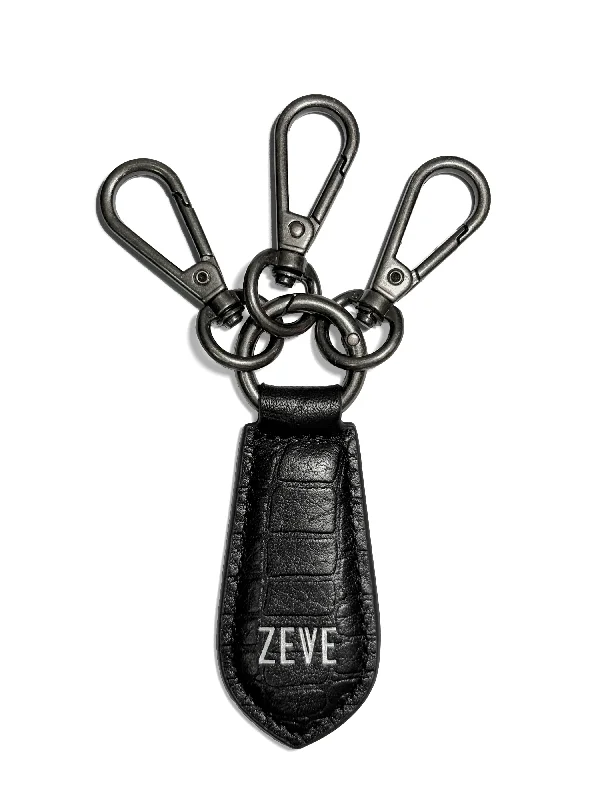 Zeve Leather Keychain