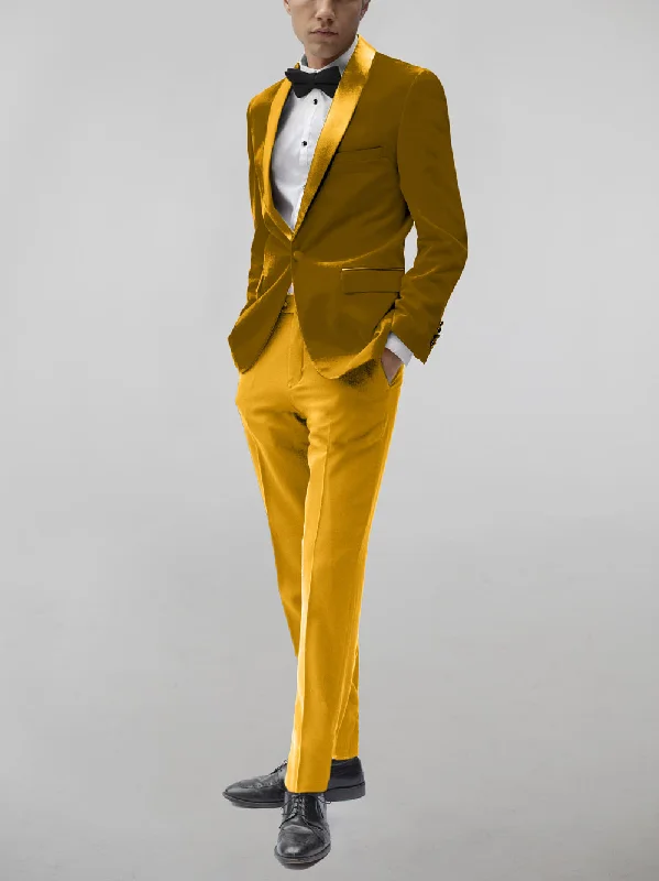 Gold Velvet Tuxedo (Clearance)