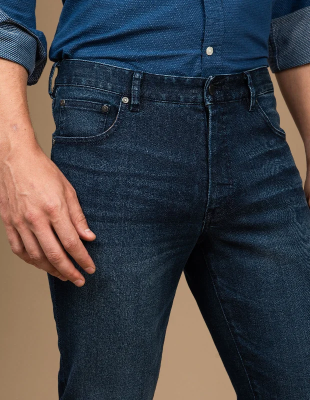 Medium Indigo | Stretch Denim