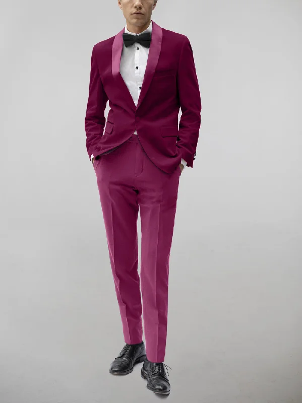 Raspberry Velvet Tuxedo (Clearance)