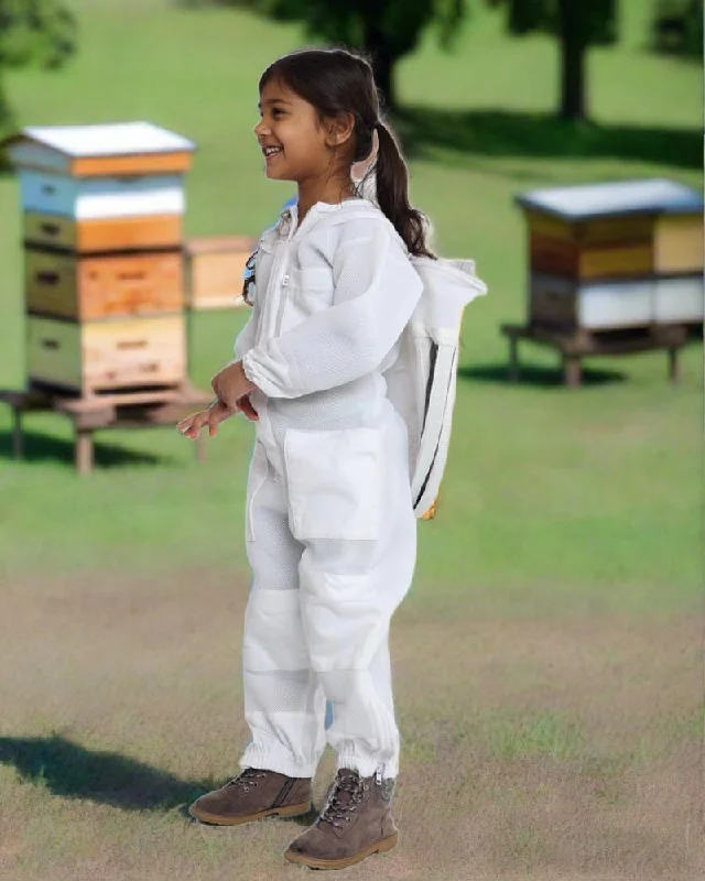 Children Ventilated  Beekeeping Suit  with Veil