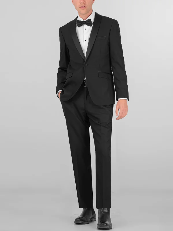 Black Tuxedo with Shawl Lapel