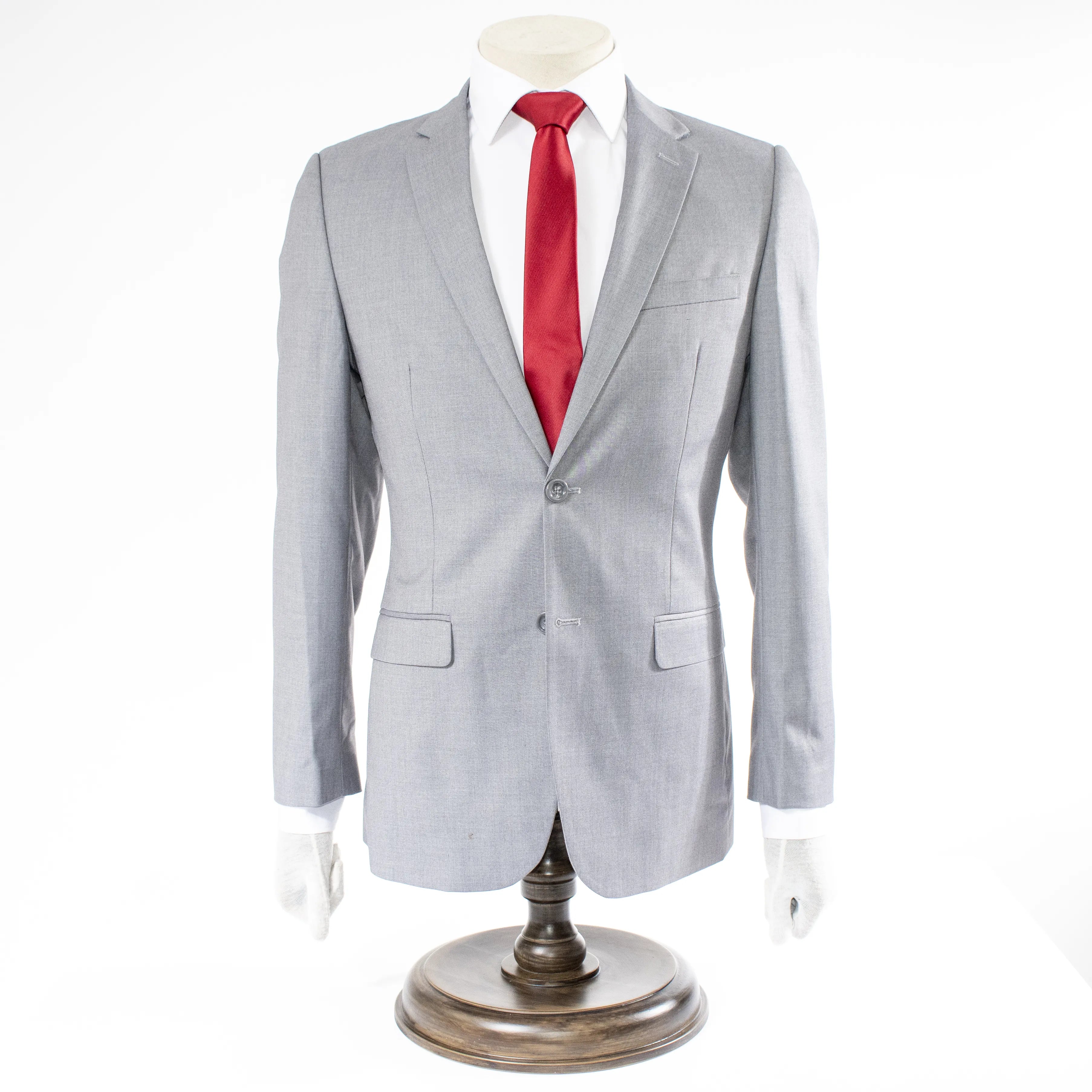 Luther | Light Gray 2-Piece Tailored-Fit Suit