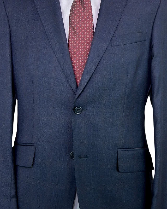 Blue Herringbone Super 120 Suit