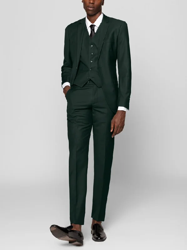 Forest Green Three Piece Suit