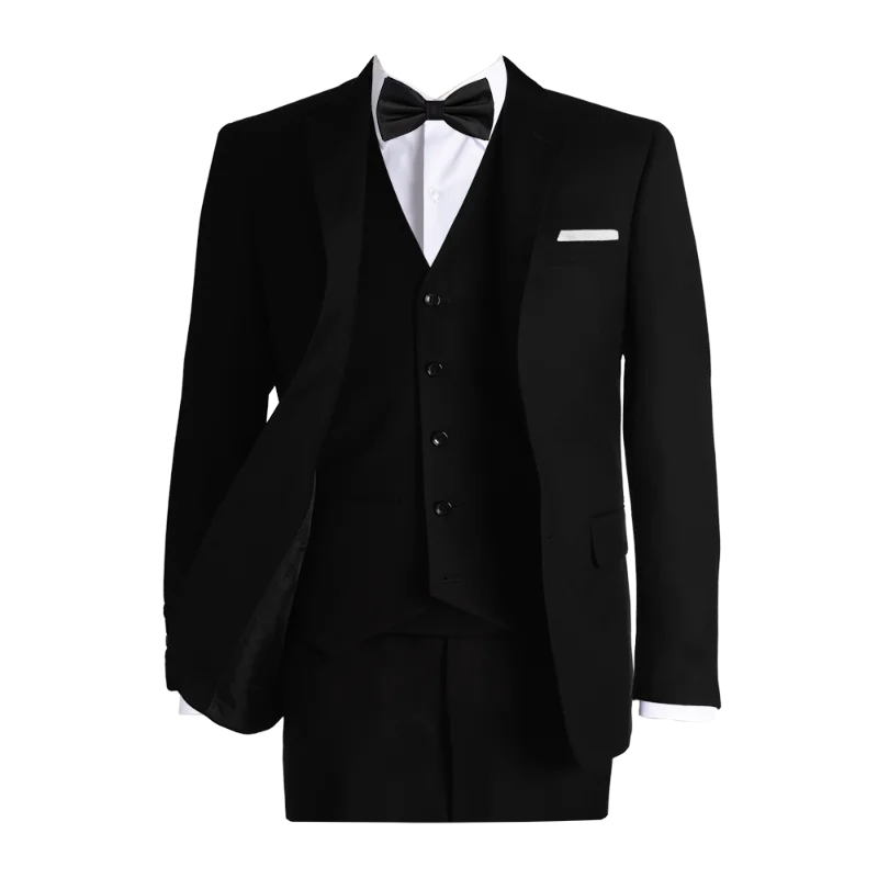 Black tuxedo