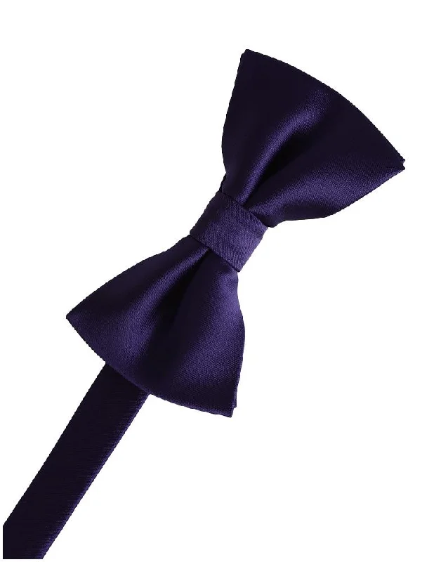 Purple Eternity Bow Tie