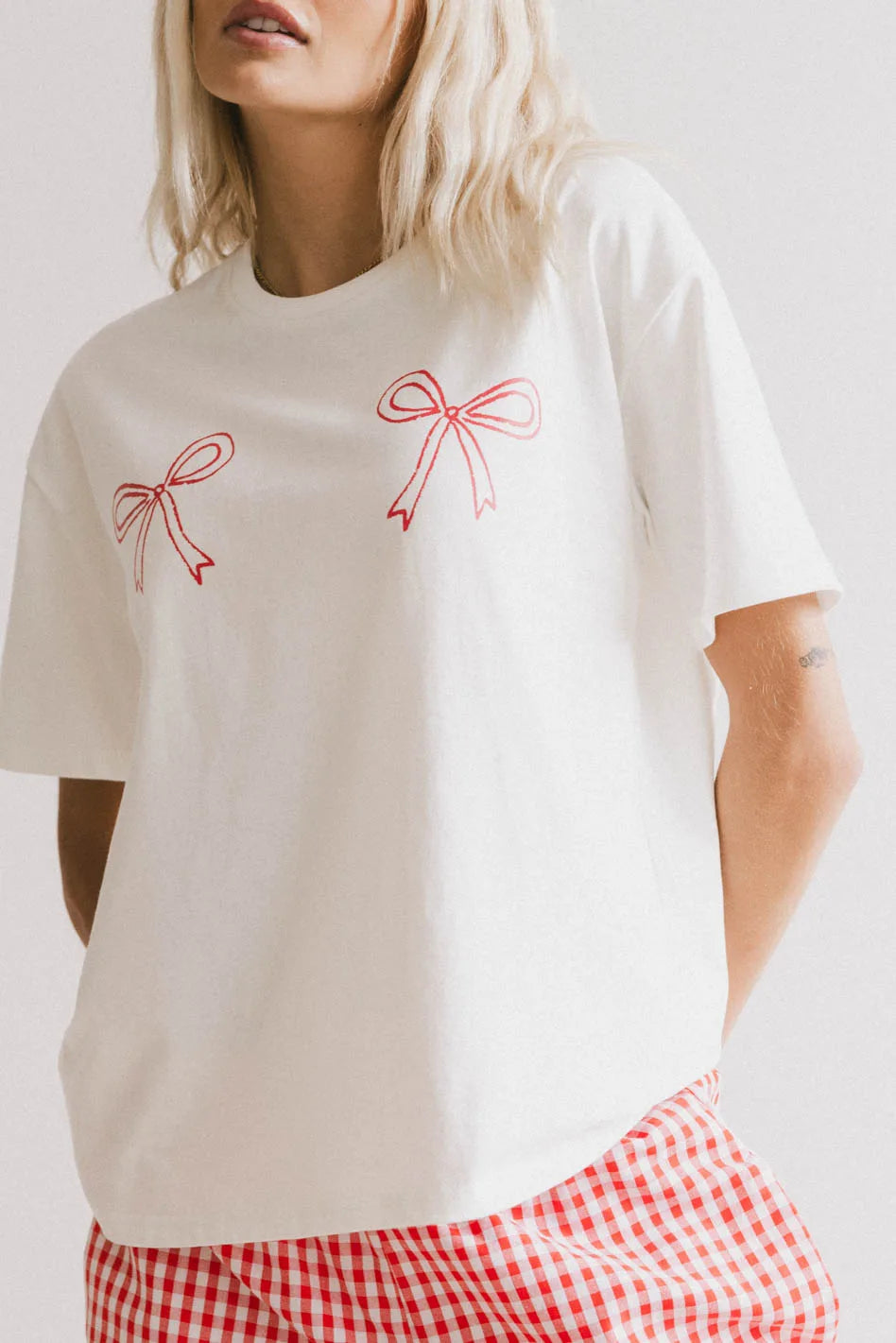 Red Bows Graphic Tee