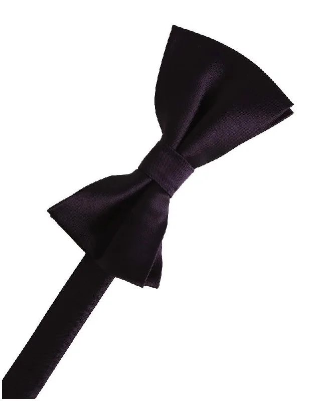 Plum Eternity Bow Tie