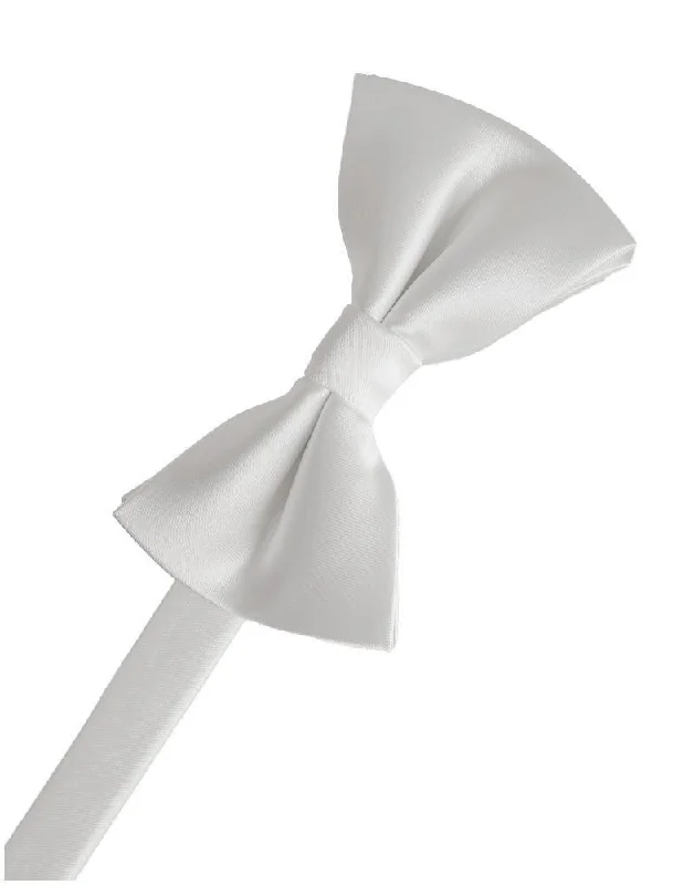 White Eternity Bow Tie