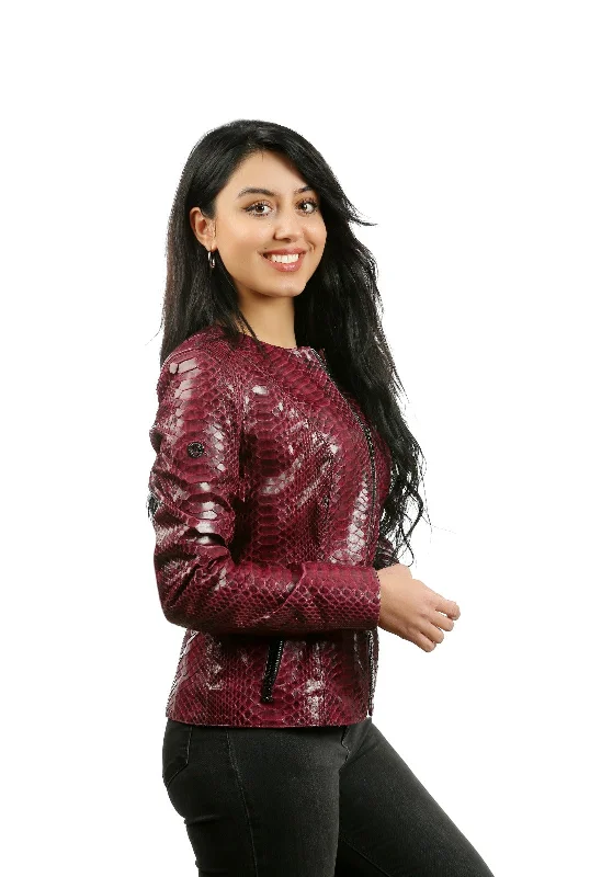 Towanda Pyhtn Leather Women Jacket