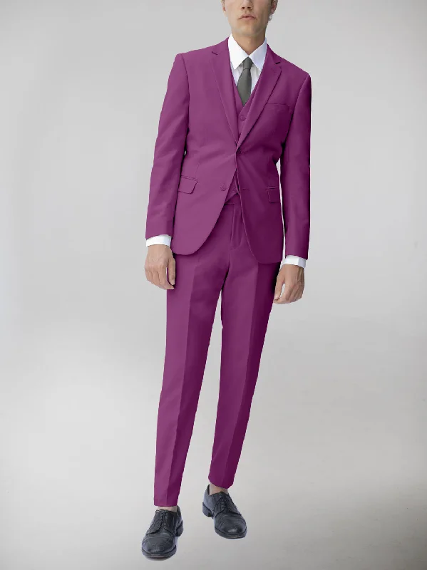 Deep Orchid Three Piece Suit (Clearance)