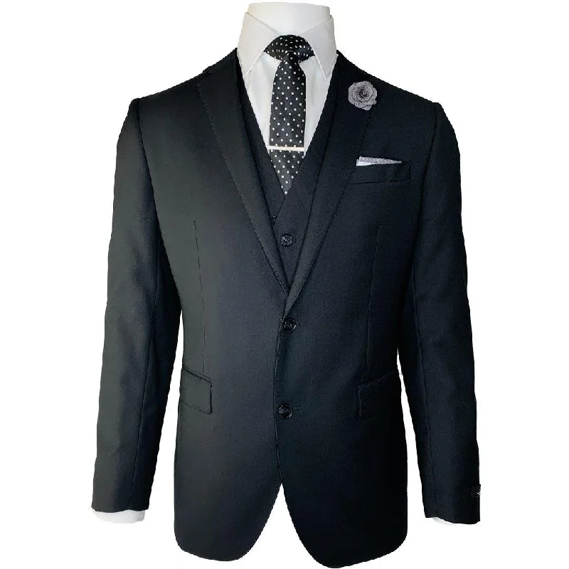 B9-Maximus Suit Jacket-Black