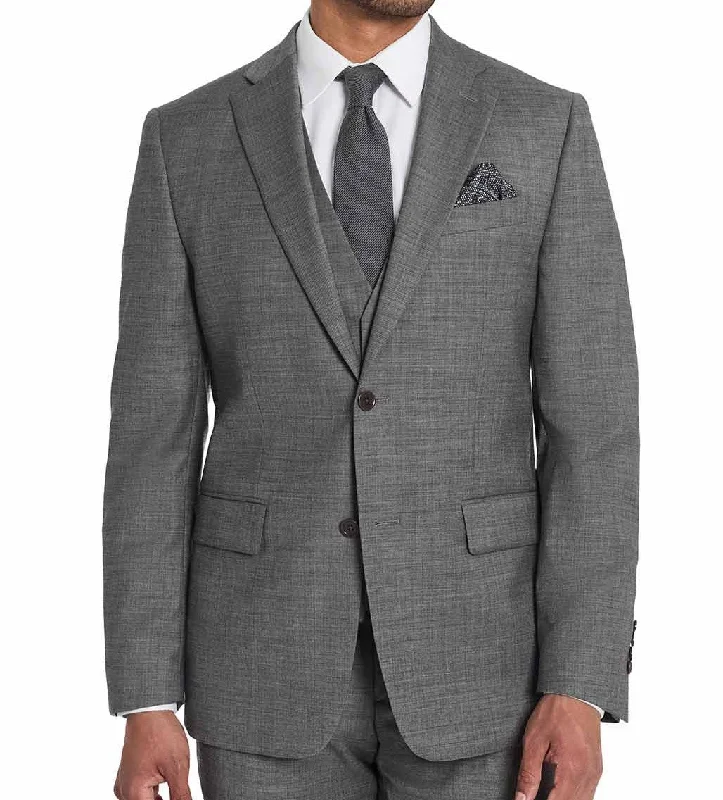 Tallia Men`s Suit Separate Wool Jacket - Grey