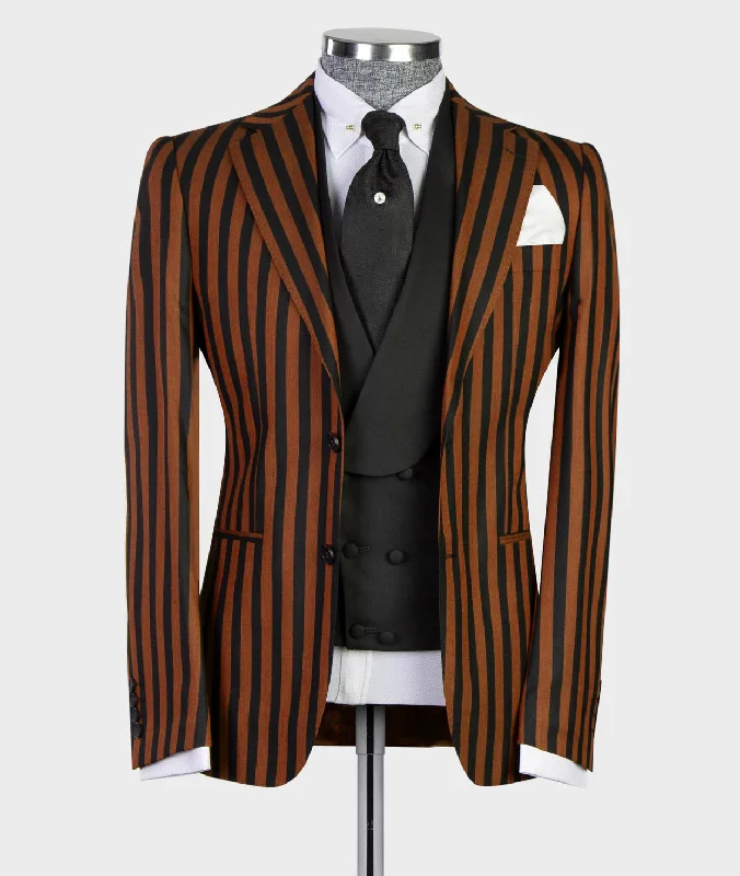 Striped suit