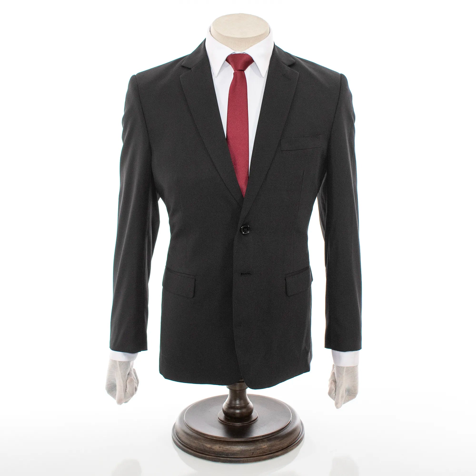 Black 2-Piece Slim-Fit Suit