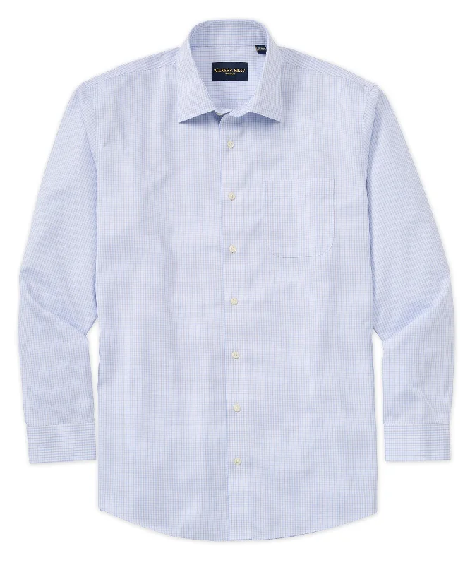 Wilkes & Riley Long Sleeve Dobby Check Dress Shirt