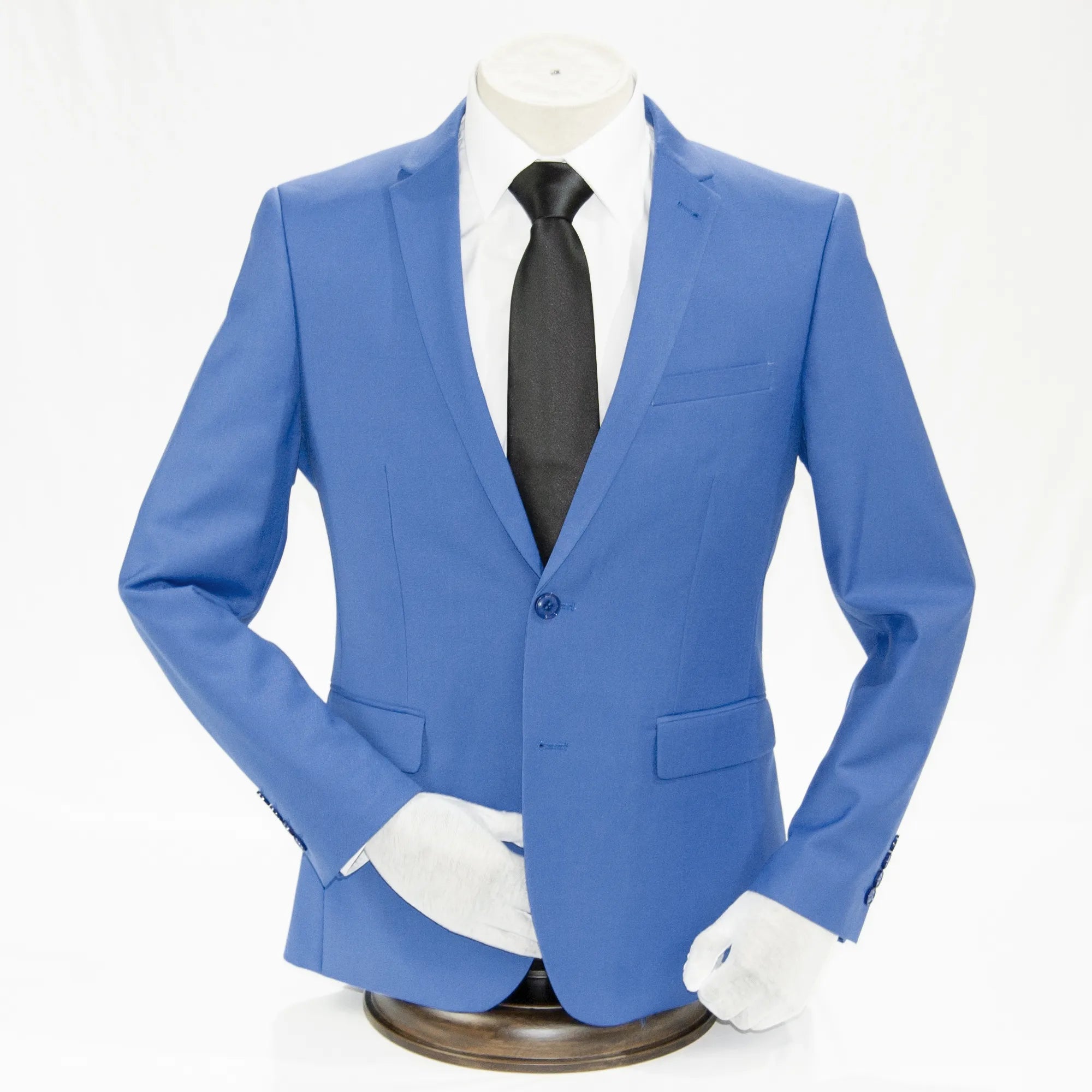 Royal Blue Classic 2-Piece Slim-Fit Suit