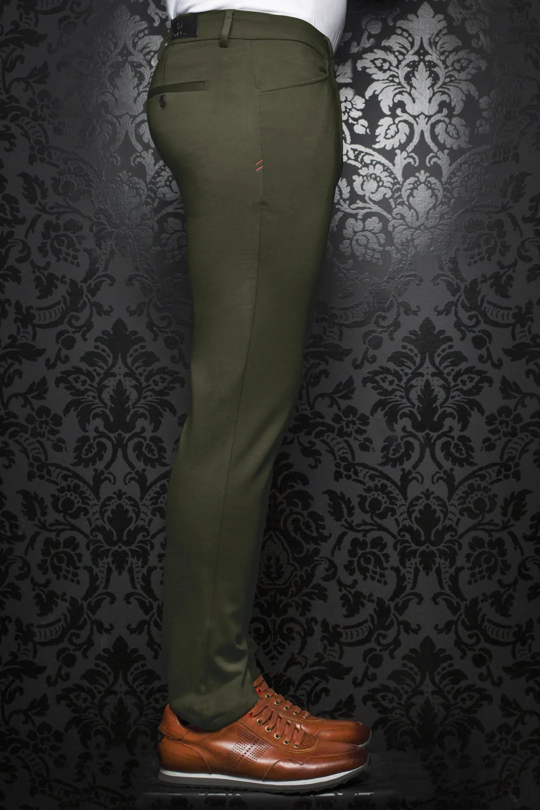 Au Noir Dressy Stretch Pant | Magnum Olive