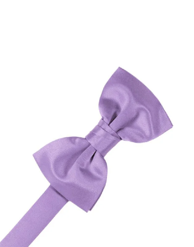 Wisteria Luxury Satin Bow Tie