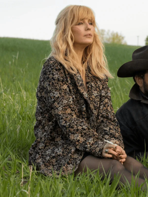 Yellowstone Season 5 Beth Dutton Floral Blazer